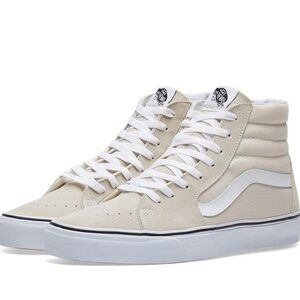 NEW Vans SK8 HI GEN FRENCH OAK High-Top Sneakers IVORY CREAM SZ M7 W8.5 SKATE